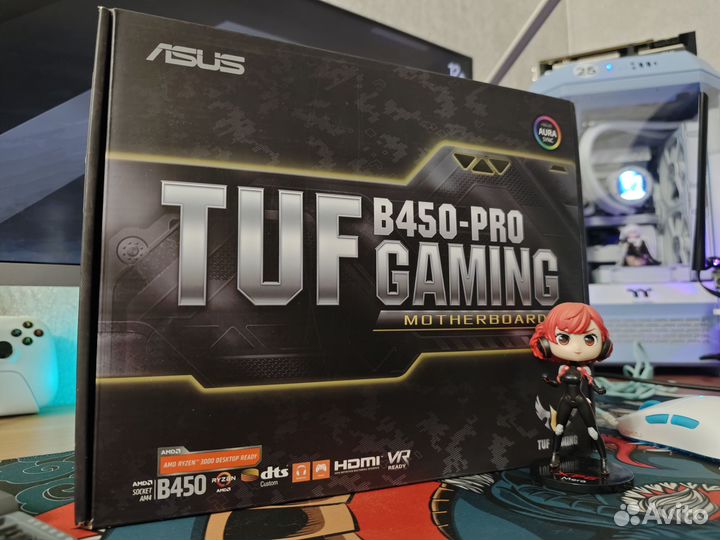 Мат. плата Asus Tuf B450-Pro Gaming, AM4