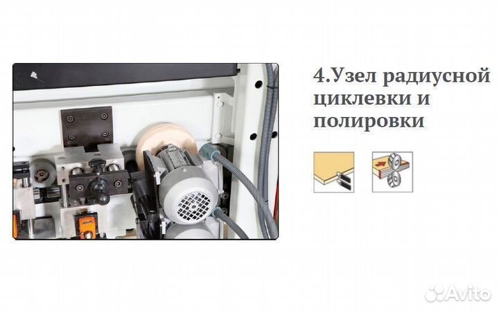 Кромкооблицовочный станок MZK-4 mizrak (Турция)