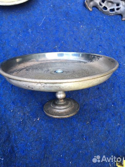 Ваза для фруктов конфетница старинная