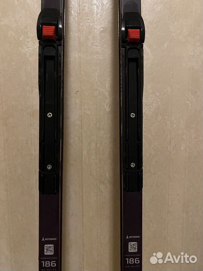 Лыжи беговые 186см и ботинки 43