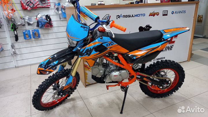 Питбайк kayo evolution K125EM 17/14 KRZ