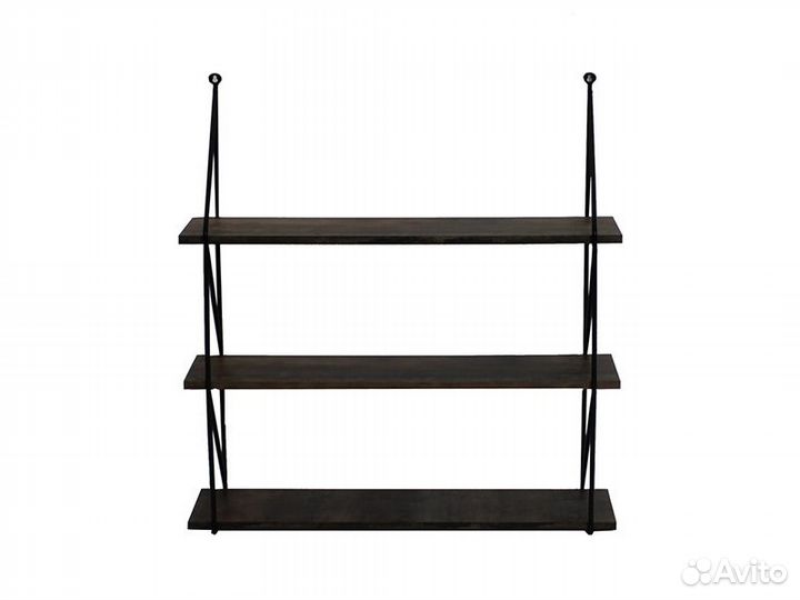 Полка настенная №1 трёхъярусная, лдсп, 950*900*220