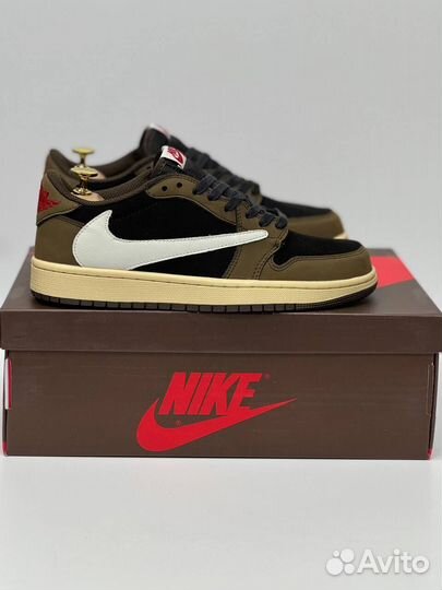 Кроссовки Nike Air Jordan 1 Low Travis Scott