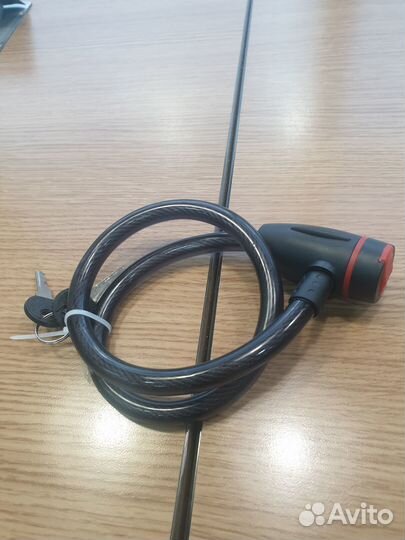 Замок для велосипеда с ключами