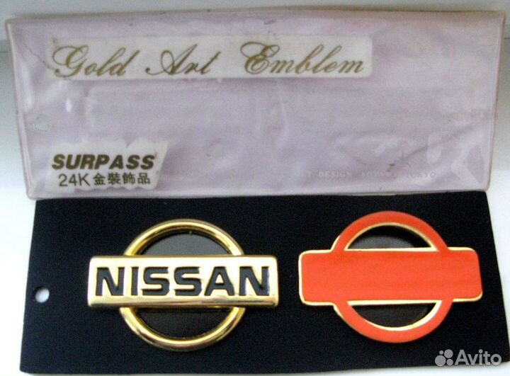 Эмблемы на Nissan/Металл-24К/Япония/Новые