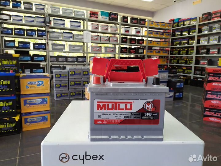 Аккумулятор 60Ач 540А Mutlu SFB прямой полярности