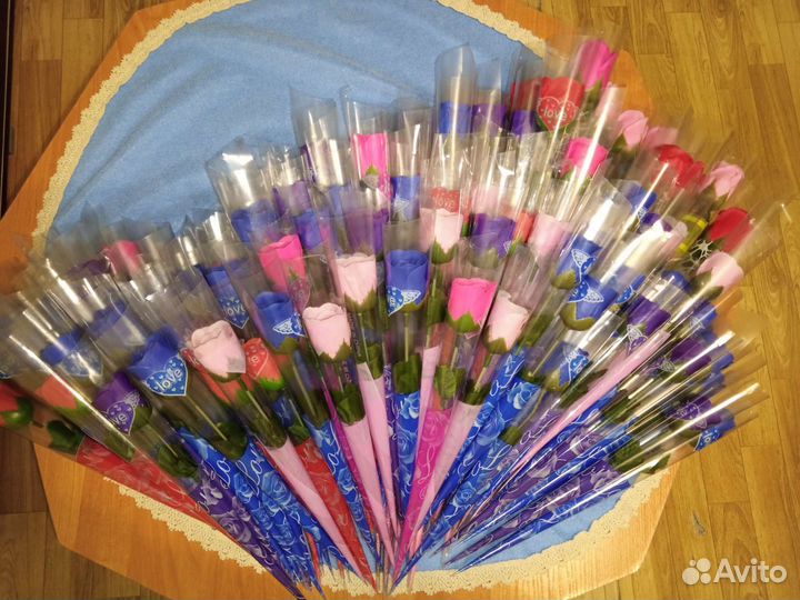 Мыльные розы