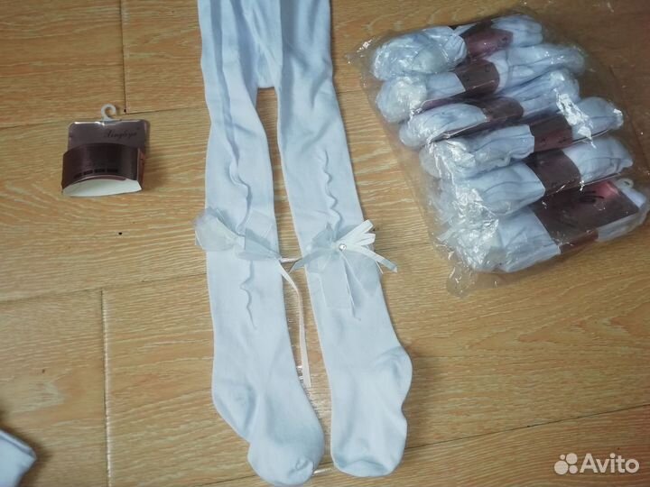 Колготки новые белые