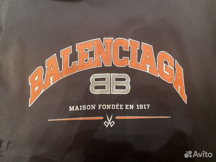 Balenciaga худи unisex, новая, онигинал