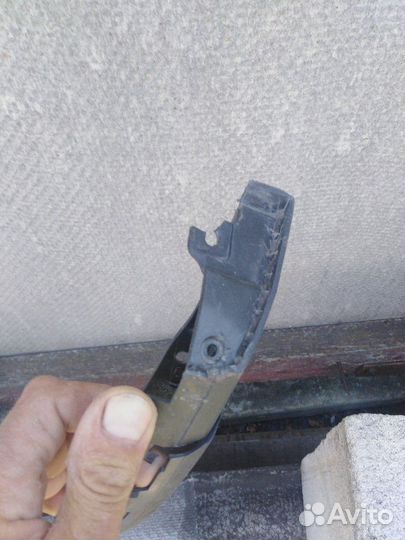 Юбка переднего бампера Киа Рио икс лайн