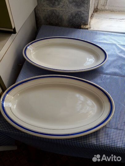 Овальное блюдо