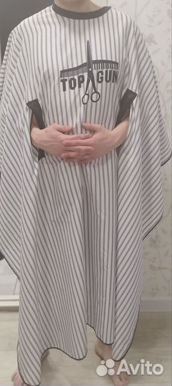 Пеньюар парикмахерский барбер