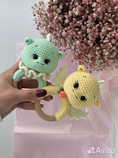 Погремушки ручной работы