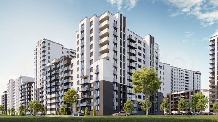 2-к. квартира, 77,5 м², 2/12 эт.