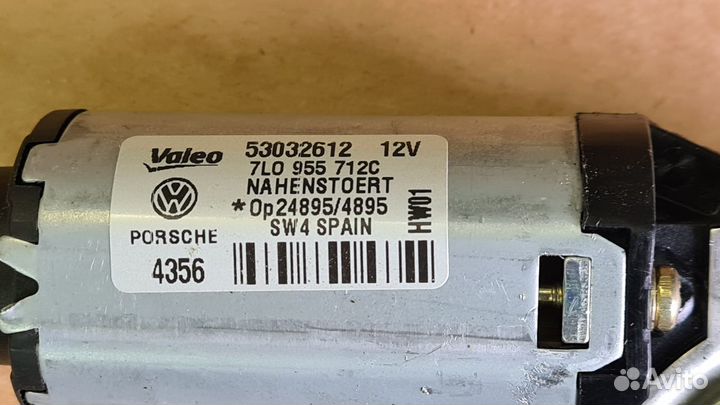 Мотор заднего стеклоочистителя VW Touareg