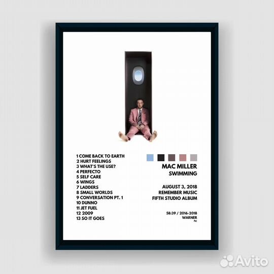 Постер Mac Miller (А2)