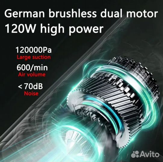 Пылесос Xiaomi портативный ручной