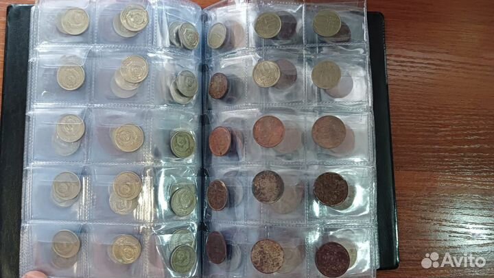 Альбом с монетами СССР