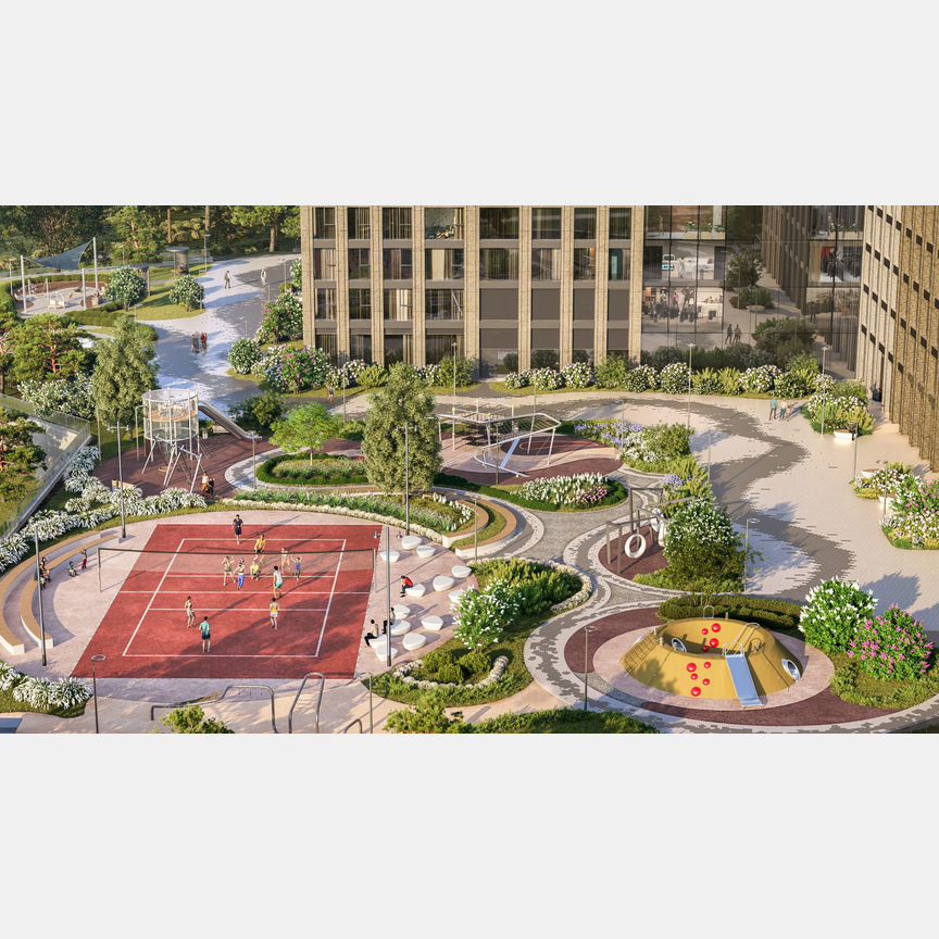 2-к. квартира, 79,5 м², 26/54 эт.