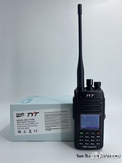 Портативная рация TYT MD-UV390 DMR (с GPS)