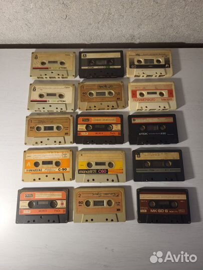 Аудиокассеты 80 х