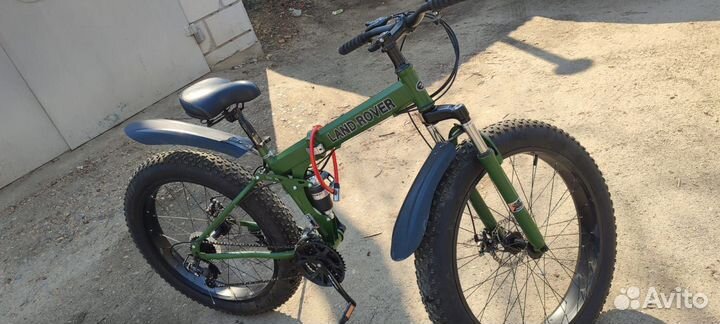 Велосипед горный, с большими колёсами