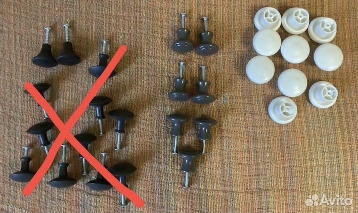 Ручки мебельные IKEA и др