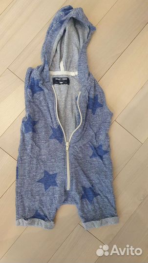 Рубашка с бабочкой и комбинезон некст