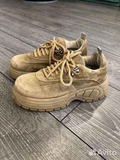 Ботинки zara для девочки 35