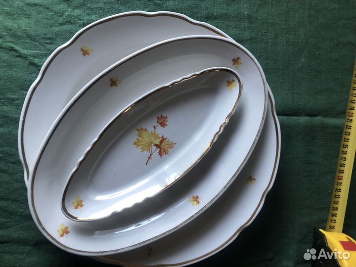 Блюда из набора столовой посуды СССР
