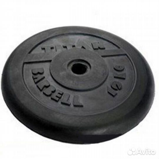 Блины для штанги 2 шт по 10 кг Atlet Barbell