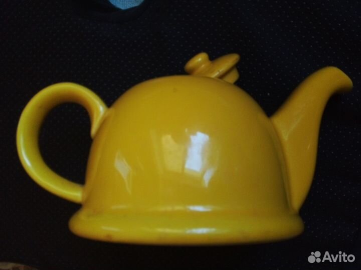 Чайник для заварки желтый дизайнерский