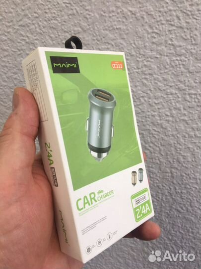 Автомобильная зарядка 2.4 А