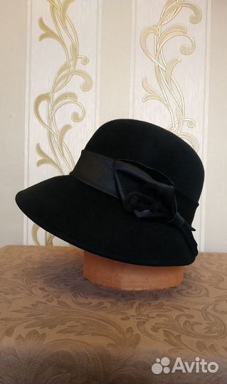 Шляпа фетровая женская