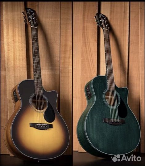 Трансакустическая гитара kepma