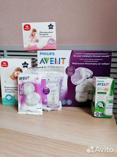 Электрический молокоотсос Philips Avent с необходи