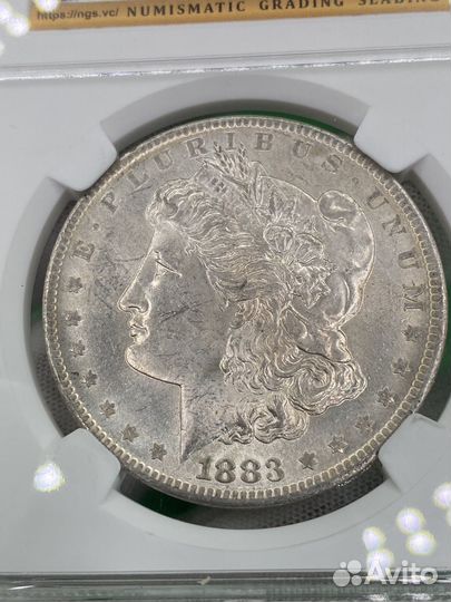 Один доллар 1890, 1896,1922, крупное серебро