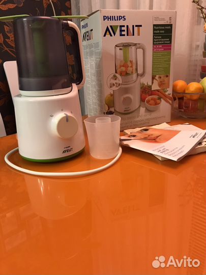 Пароварка-блендер Philips Avent 2в1 торг