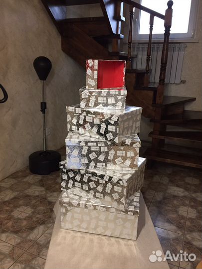 Коробки подарочные плотный картон