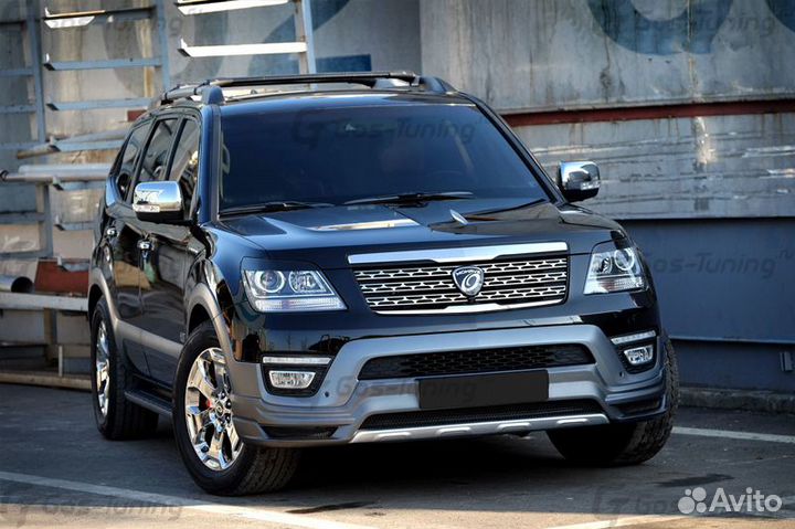 Накладка переднего бампера KIA Mohave Borrego 2016