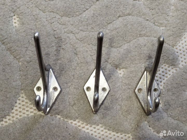 Крючки для одежды СССР, цена за 3шт