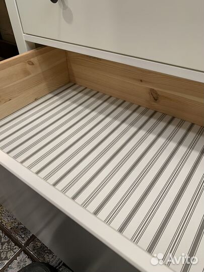 Комод IKEA hemnes хемнес высокий глянцевый