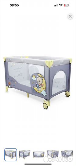 Детская кровать манеж