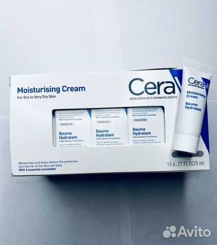 Cerave Увлажняющий крем для лица и тела