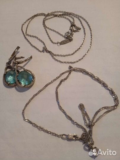 Серебряные серьги