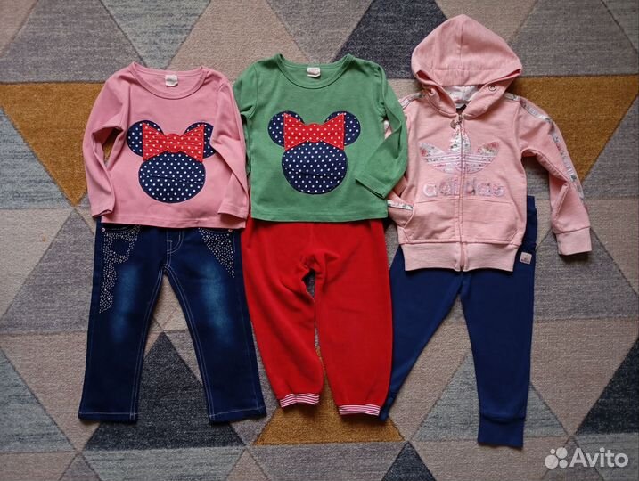 Пакет вещей на девочку 86 92