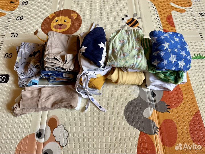 Вещи пакетом на мальчика 62-68