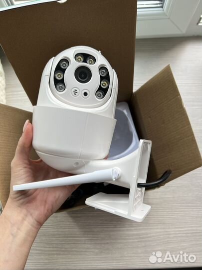 Камера видеонаблюдения уличная wifi 4MP