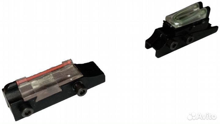 Мушка + целик люминисцентные Truglo TG-962C 6мм