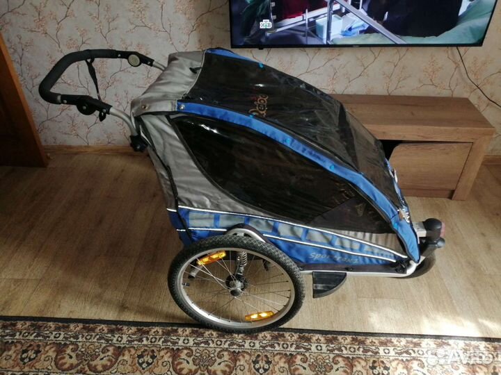 Велоприцеп для детей Qeridoo